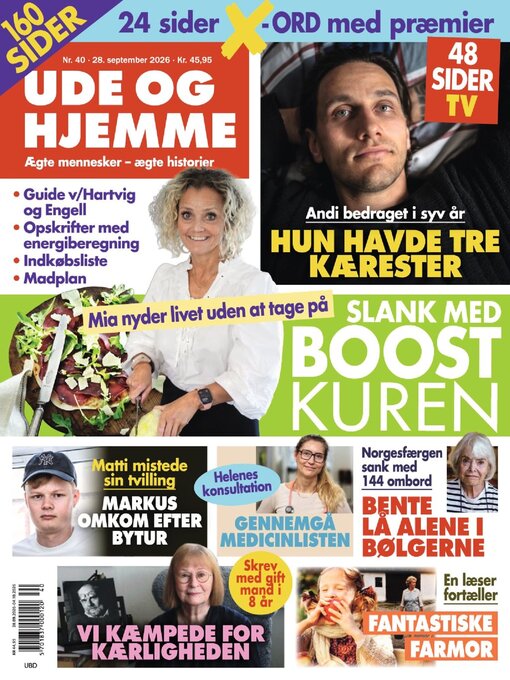 Cover image for Ude og Hjemme DK